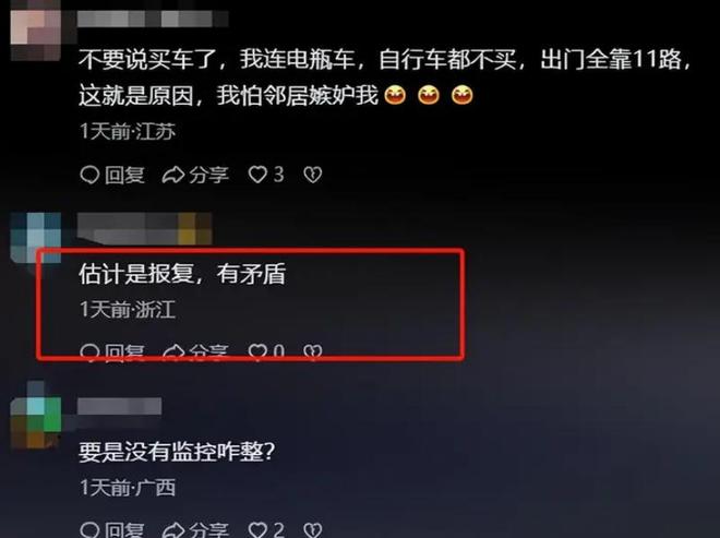 邻居心生嫉妒半夜偷偷拿着铁锤将车子砸毁凯时尊龙人生就是博男子过年开新车回家(图13)